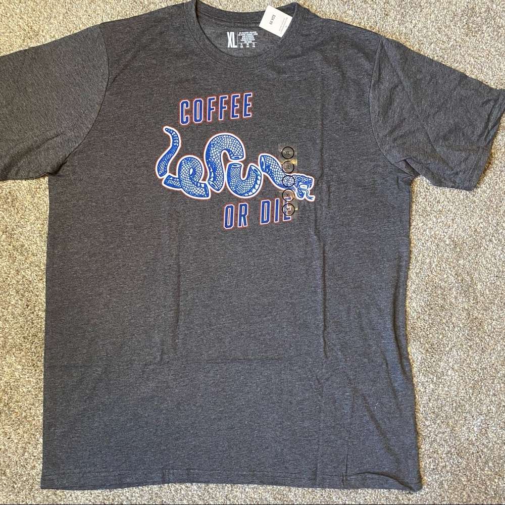 Black Rifle Coffee Tee NWT Coffee or Die XL
